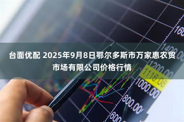 台面优配 2025年9月8日鄂尔多斯市万家惠农贸市场有限公司价格行情