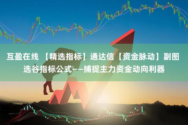 互盈在线 【精选指标】通达信【资金脉动】副图 选谷指标公式——捕捉主力资金动向利器