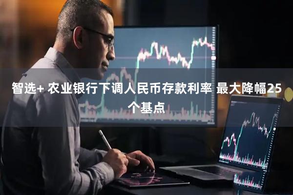 智选+ 农业银行下调人民币存款利率 最大降幅25个基点